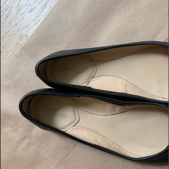 Zara Real Leather Flats - Size 37 - Picture 3 of 5